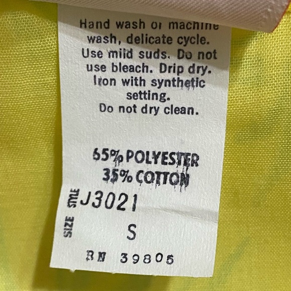 Vintage 70s Liza By Lilly Pulitzer Palm Tree Midi Wrap Skirt - Picture 5 of 5